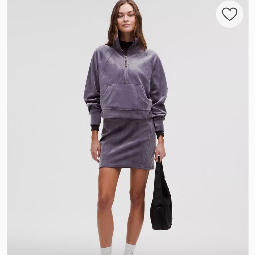 lululemon athletica Purple half zip